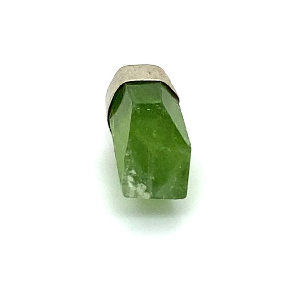 Peridot Crystal 9.65ct Solid Silver Pendant - Picture 4 of 6